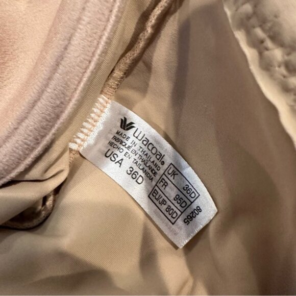 Wacoal Beige Shapewear Bra Camisole Size 36D - Picture 6 of 6